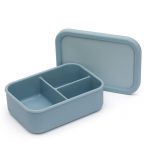 Bento box – Lunch Box compartimentat pentru copii – cutie prânz pentru copii – 175x130x55cm, albastru-seablue – 1